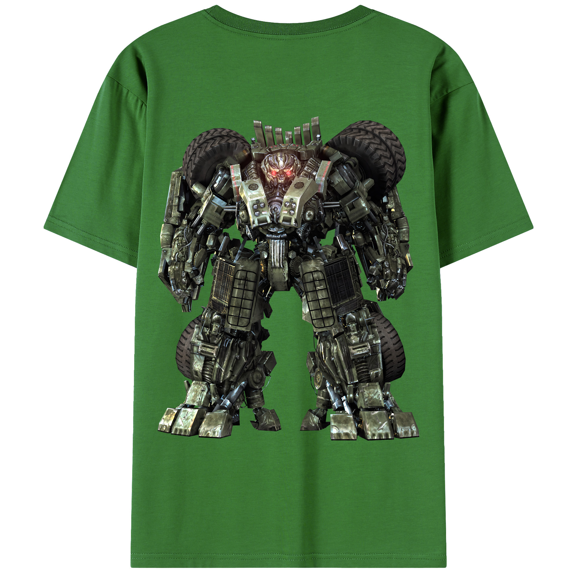 （画像用） Transformers トランスフォーマー レディース半袖Tシャツ(バックプリント)